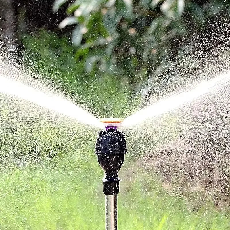 Lawn Sprinkler Adjustable Tripod 360-Degree Rotating Head