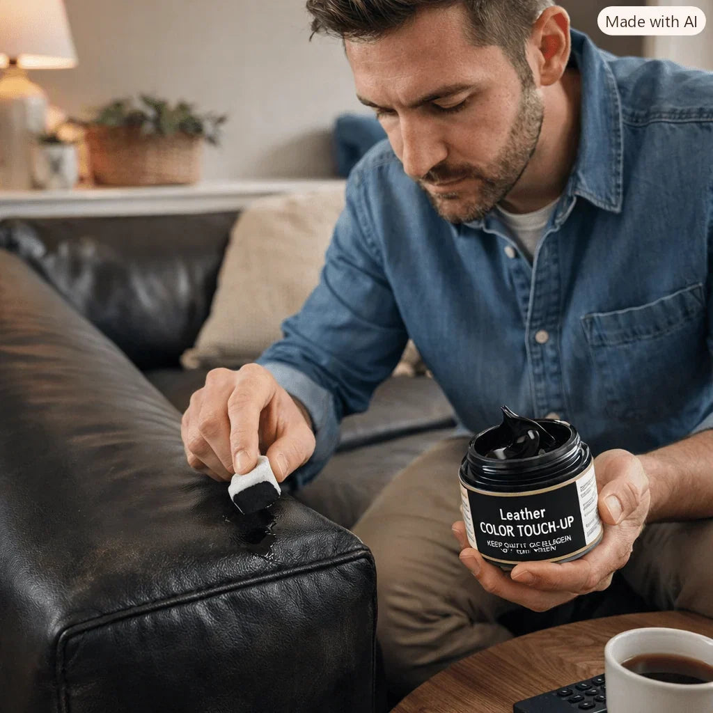 Leather Repair Paint Color-Renewing Formula for Leather & Synthetic Leather