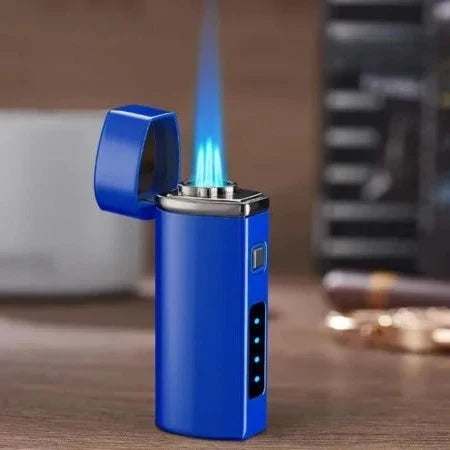 Lighter Windproof Triple-Jet USB Rechargeable