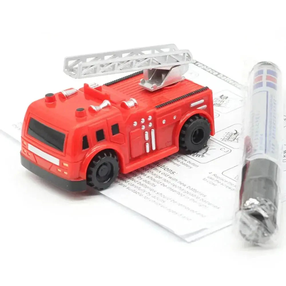 Line-Following Toy Car Induction Sensor Screen-Free Includes Pen