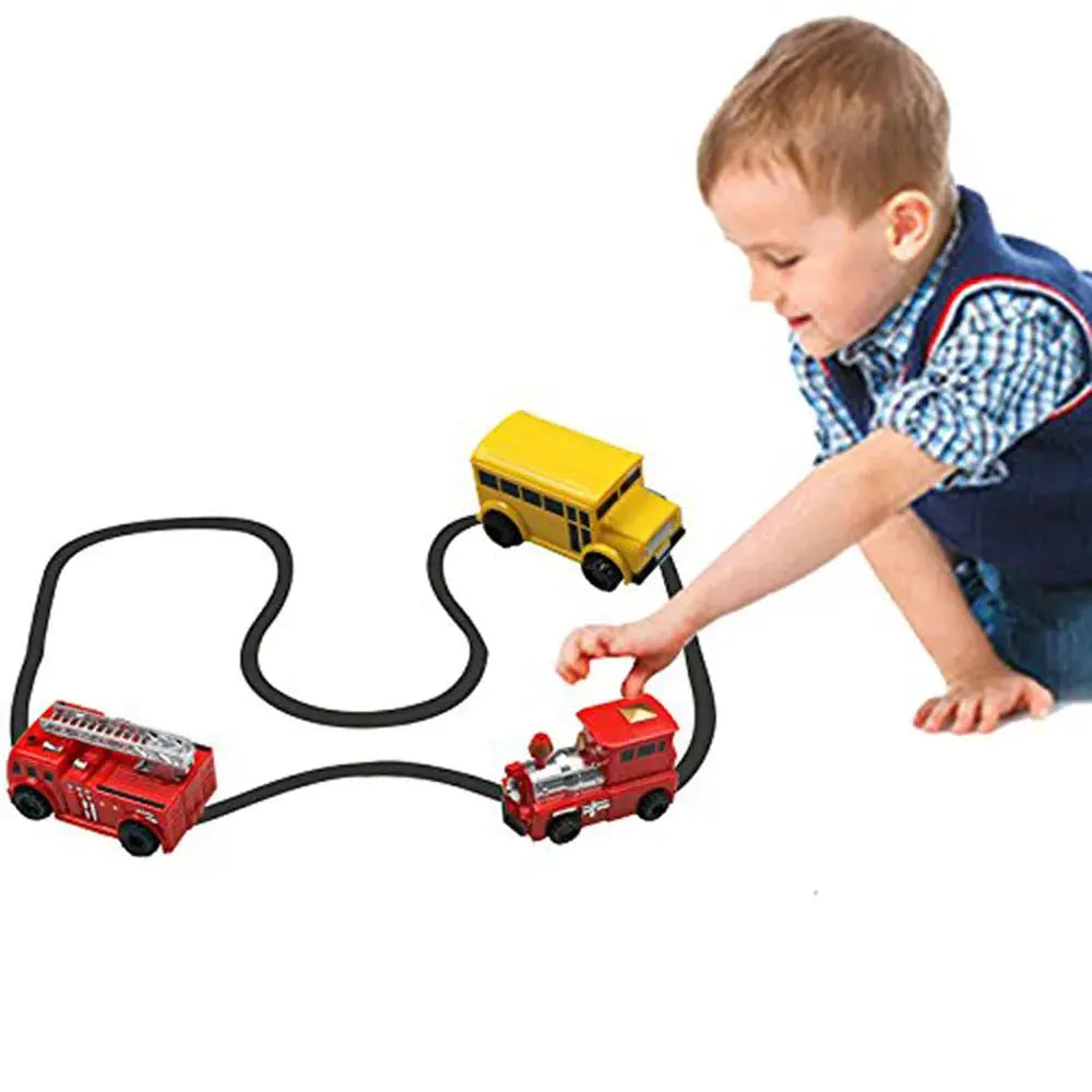 Line-Following Toy Car Induction Sensor Screen-Free Play