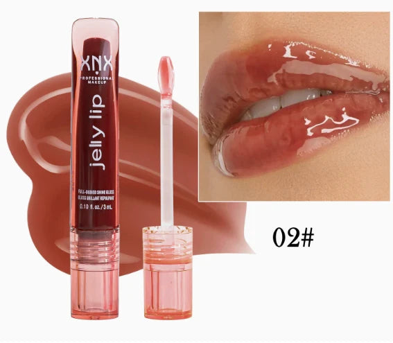 Lip Oil Plumping Glass Shine Non-Sticky Lightweight Feel