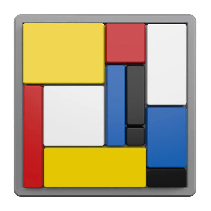 Logic Puzzle Game 80 Challenges Lightweight Plastic