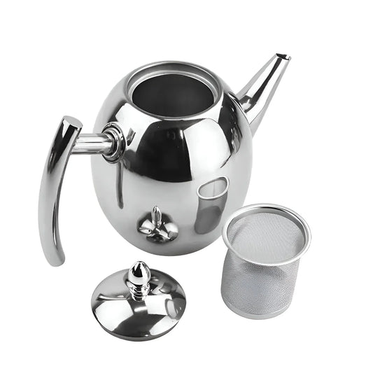 Loose Leaf Teapot Stainless Steel Integrated Strainer