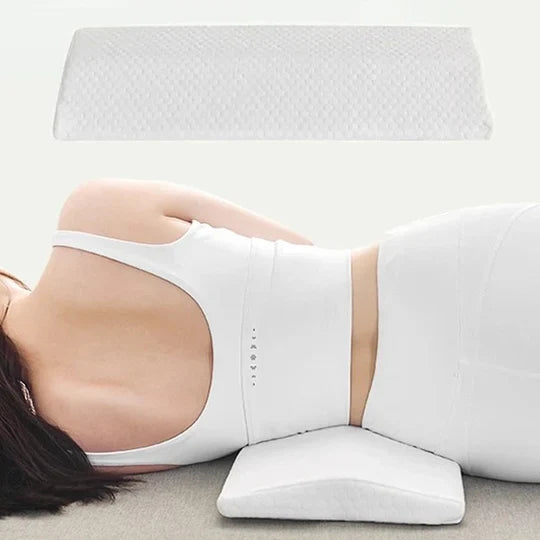 Lumbar Support Pillow Contoured Ergonomic Breathable Mesh
