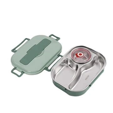 Lunch Container Insulated Multi-Compartment Leak-Resistant