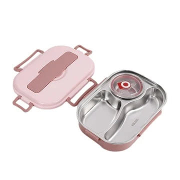 Lunch Container Insulated Multi-Compartment Leak-Resistant