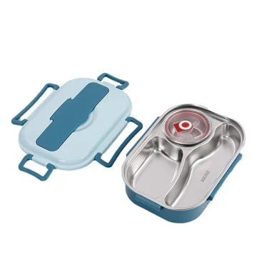 Lunch Container Insulated Multi-Compartment Leak-Resistant