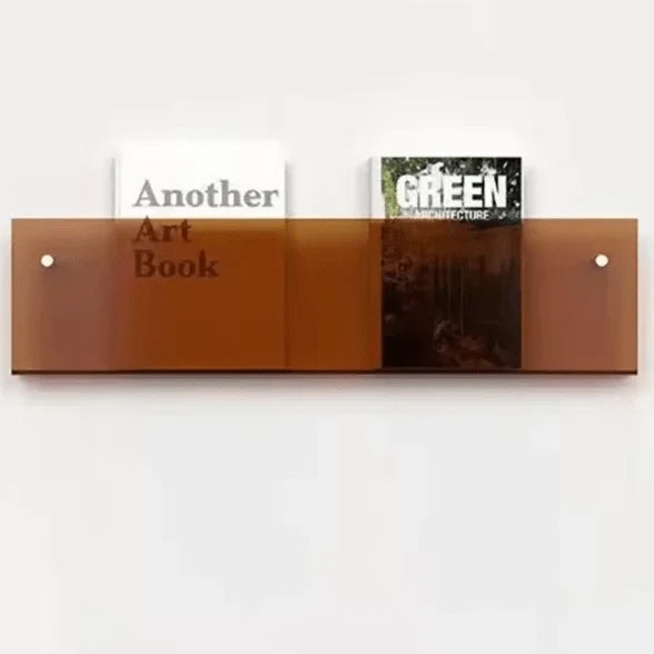 Magazine Wall Holder Acrylic Space-Saving Display