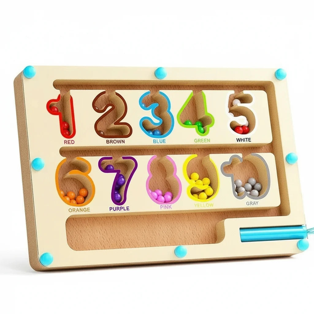 Magnetic Bead Maze Toy Portable Non-Toxic