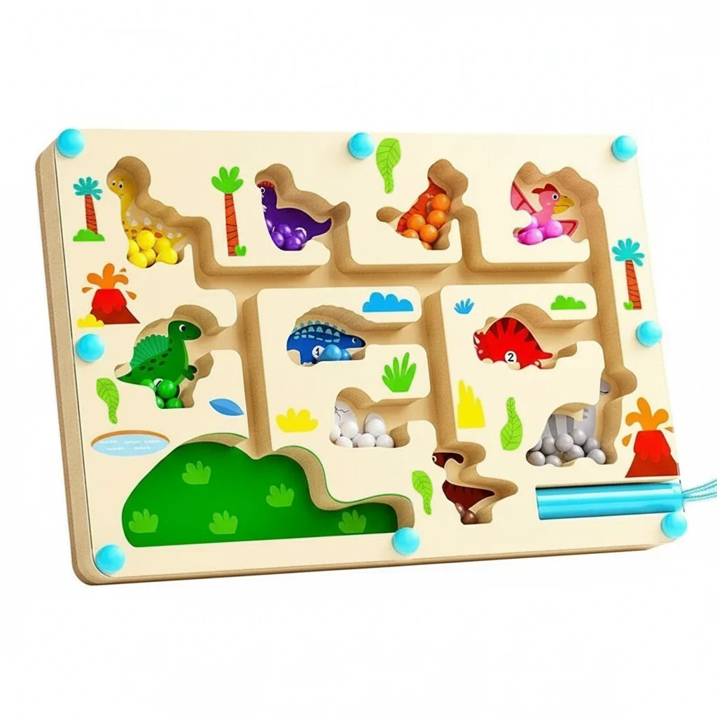 Magnetic Bead Maze Toy Portable Non-Toxic