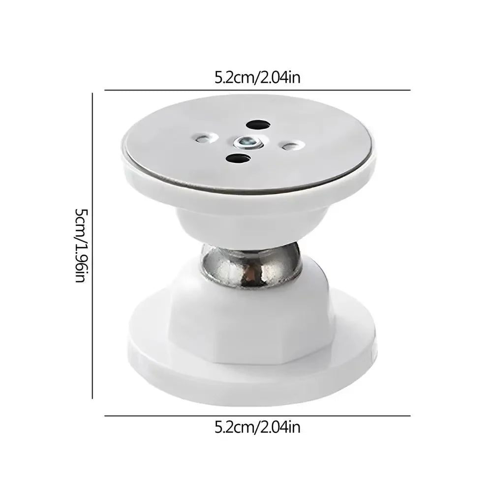 Magnetic Door Stop Stainless Steel Adhesive Backing