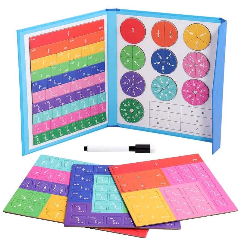 Magnetic Learning Book Hands-On Fraction Models