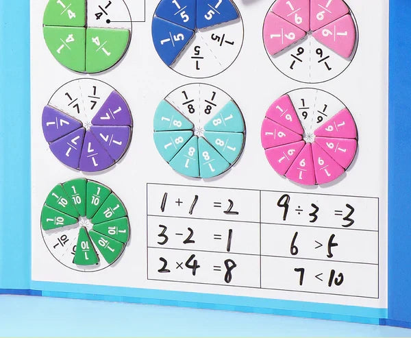 Magnetic Learning Book Hands-On Fraction Models