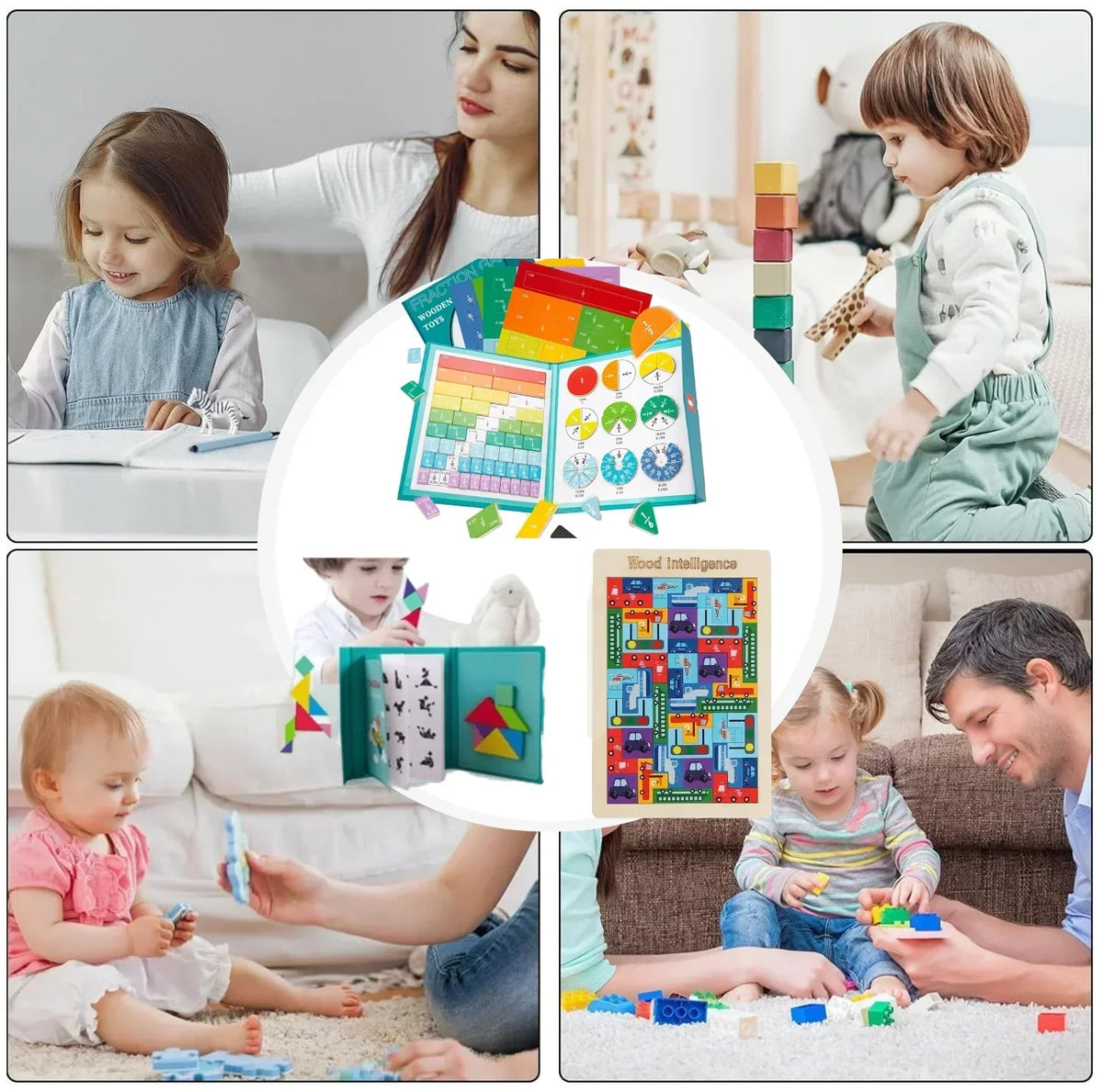 Magnetic Learning Book Hands-On Fraction Models