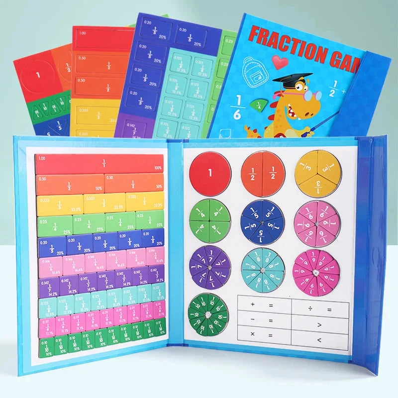 Magnetic Learning Book Hands-On Fraction Models