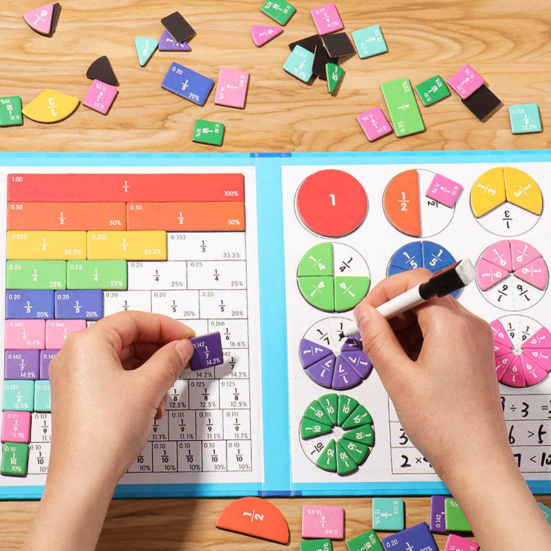Magnetic Learning Book Hands-On Fraction Models