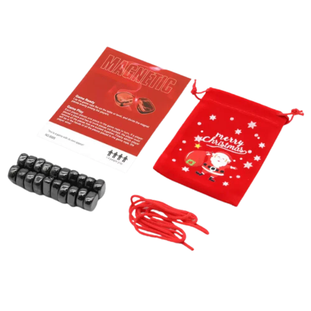 Magnetic Strategy Game Adjustable Rope 20 Pieces