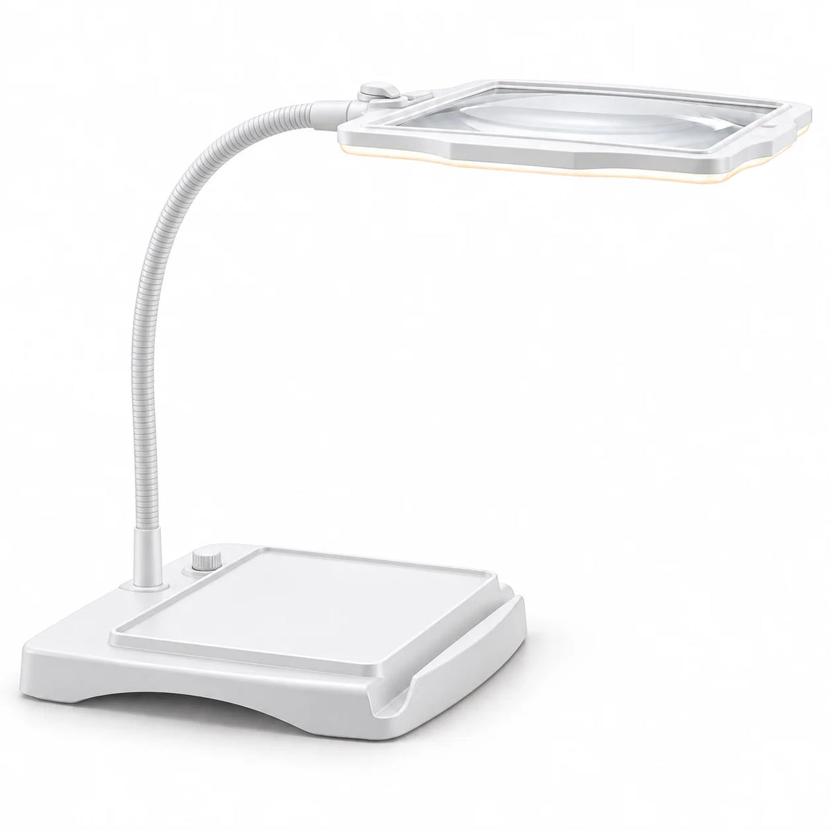 Magnifying Desk Lamp 3× LED Flexible Gooseneck Arm
