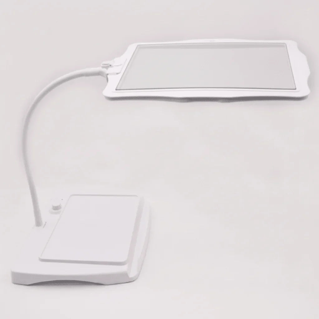Magnifying Desk Lamp 3× Magnification 12 Integrated LEDs Adjustable Gooseneck