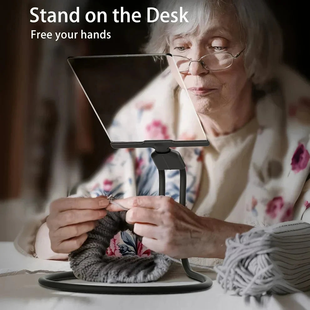 Magnifying Glass Hands-Free Flexible Neck Adjustable Angle