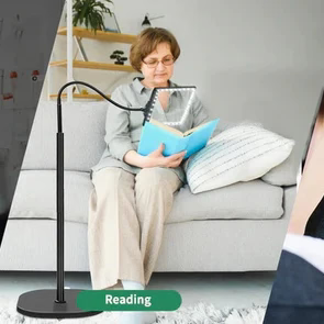 Magnifying Glass Optical-Grade Acrylic Lens Adjustable Stand & LED