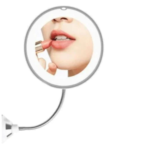 Makeup Mirror 10X Magnification LED Cordless
