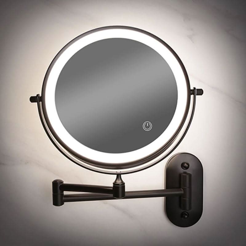 Makeup Mirror Dimmable LED 3x–10x Magnification Rechargeable