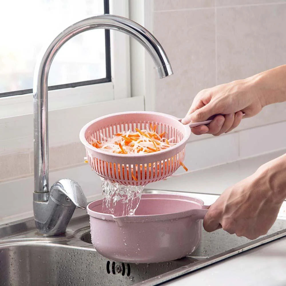 Mandoline Slicer 4 Stainless Steel Blades & Safety Holder