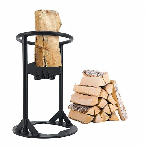 Manual Log Splitter Freestanding Steel Design