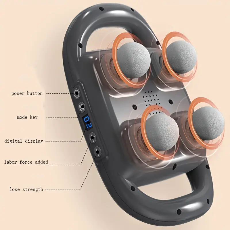 Massage Gun Deep Tissue Percussion Interchangeable Heads