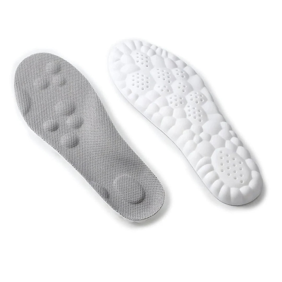 Massage Insoles Cushioned Arch Support Trimmable Fit