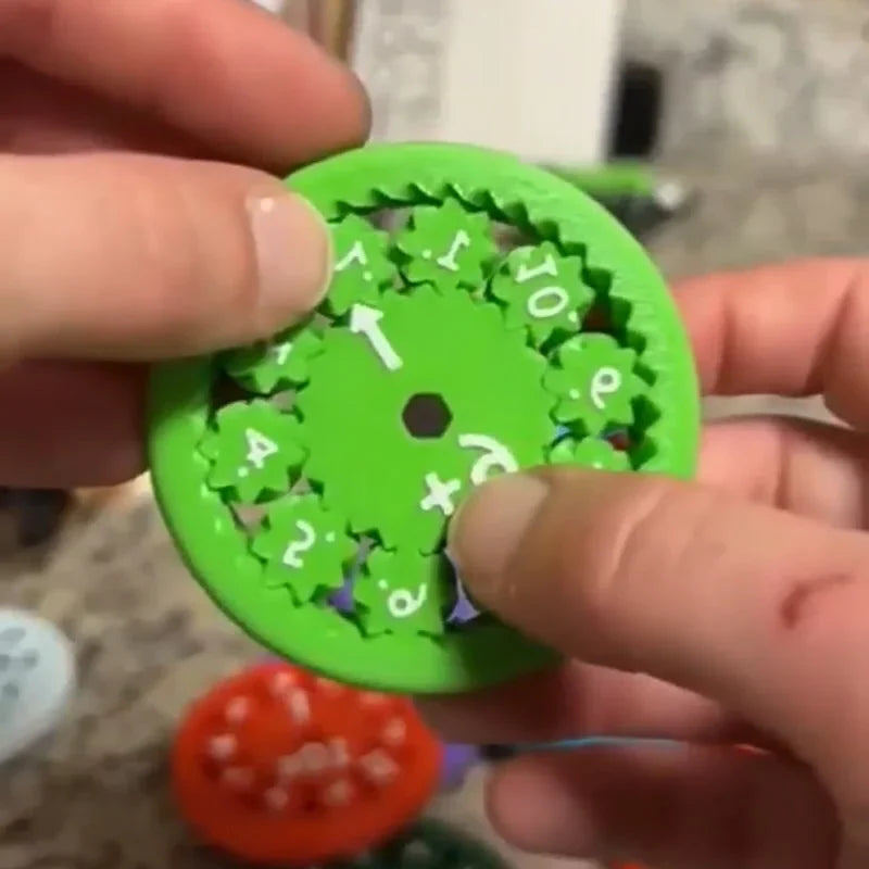 Math Facts Spinner Four Operations Portable Practice