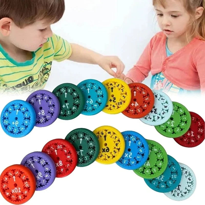 Math Facts Spinner Four Operations Portable Practice