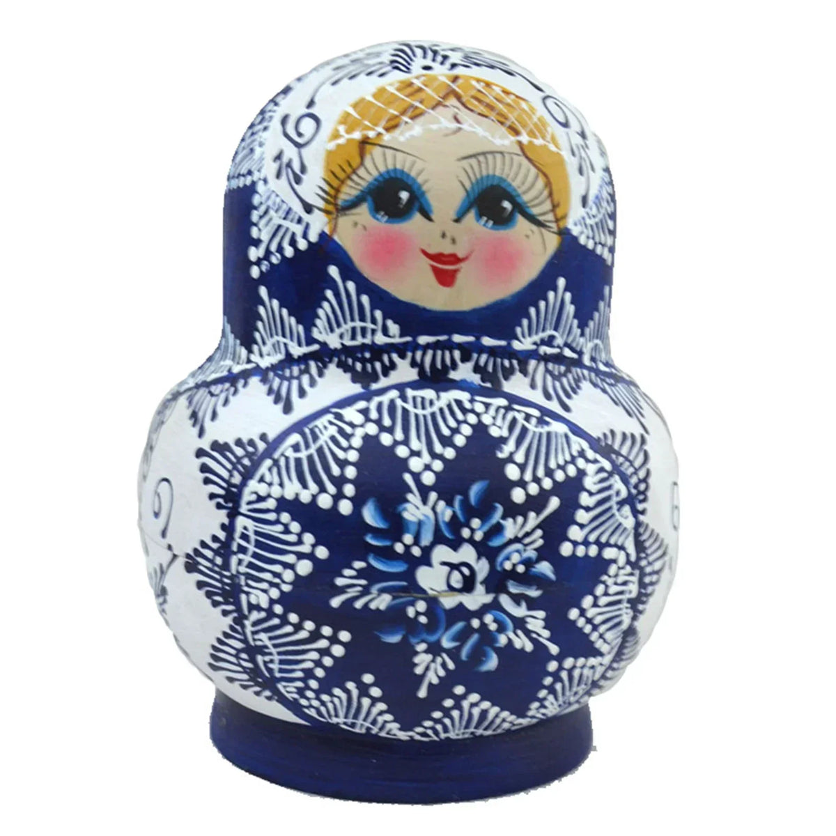 Matryoshka Doll Set Wooden 10-Piece Nesting Dolls