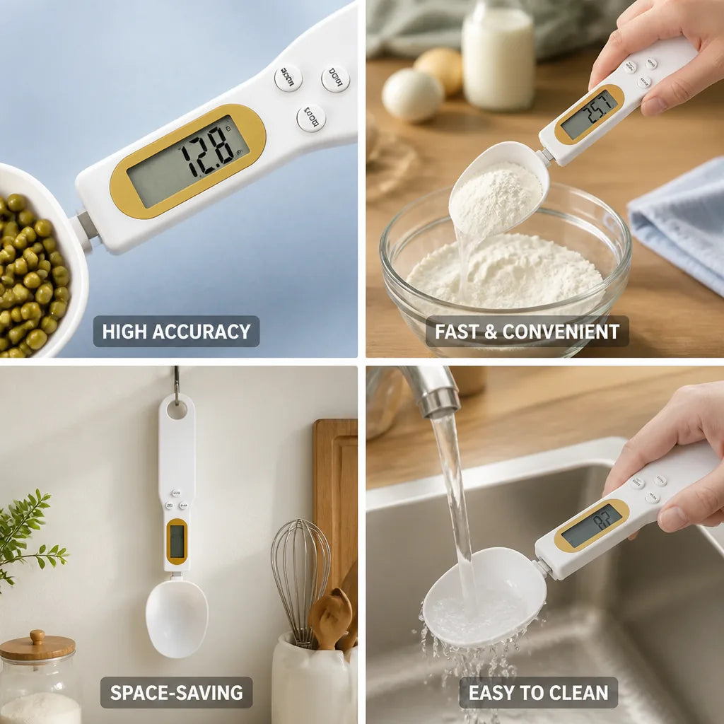 Measuring Spoon Digital 0.1g Accuracy 500g Capacity