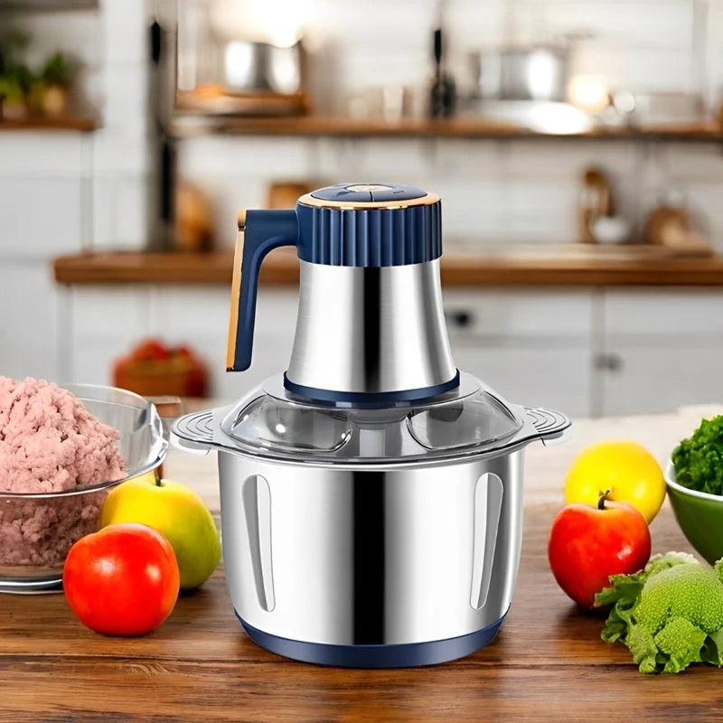 Meat Grinder 5-Speed 1.3-Gallon Capacity Stainless Steel Blades