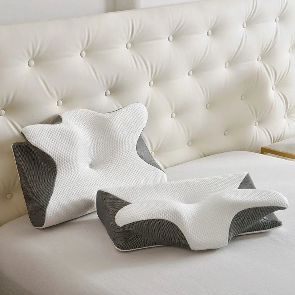 Memory Foam Pillow Butterfly Contour Neck Support