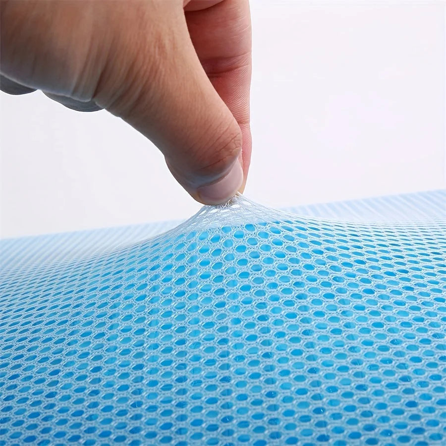 Memory Foam Pillow Cooling Gel Core Breathable Mesh Cover