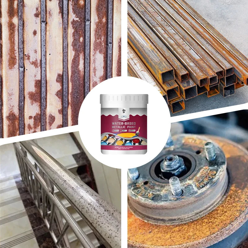 Metal Paint Rust-Converting One-Coat Metallic Finish