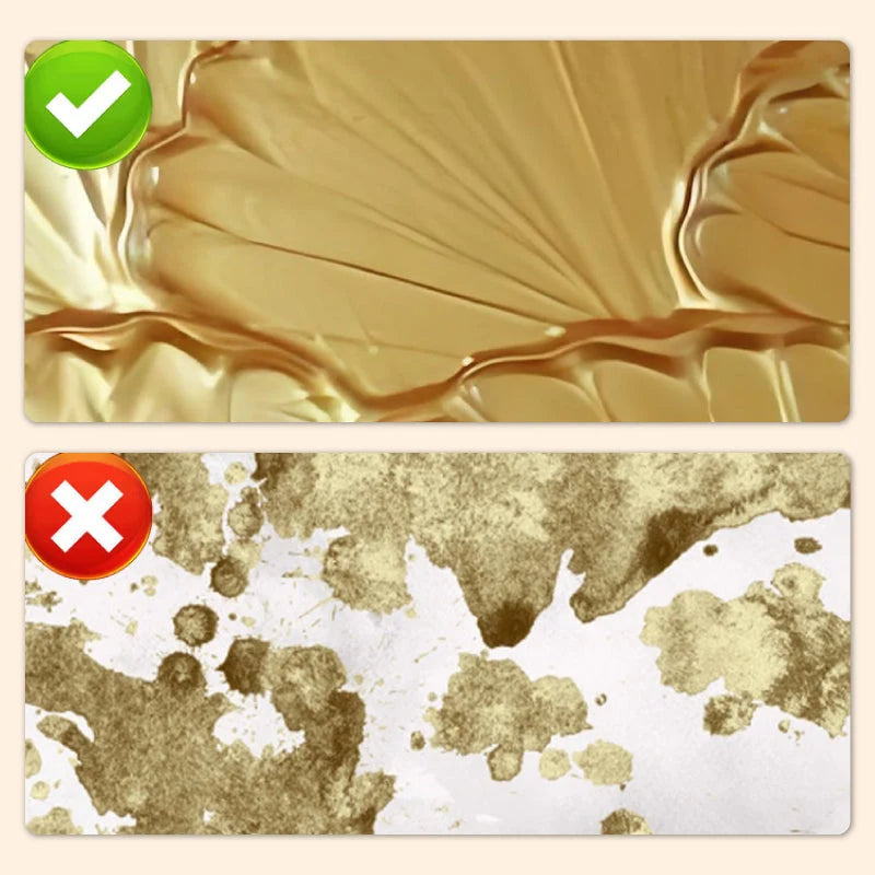 Metallic Paint Water-Based Brush Included