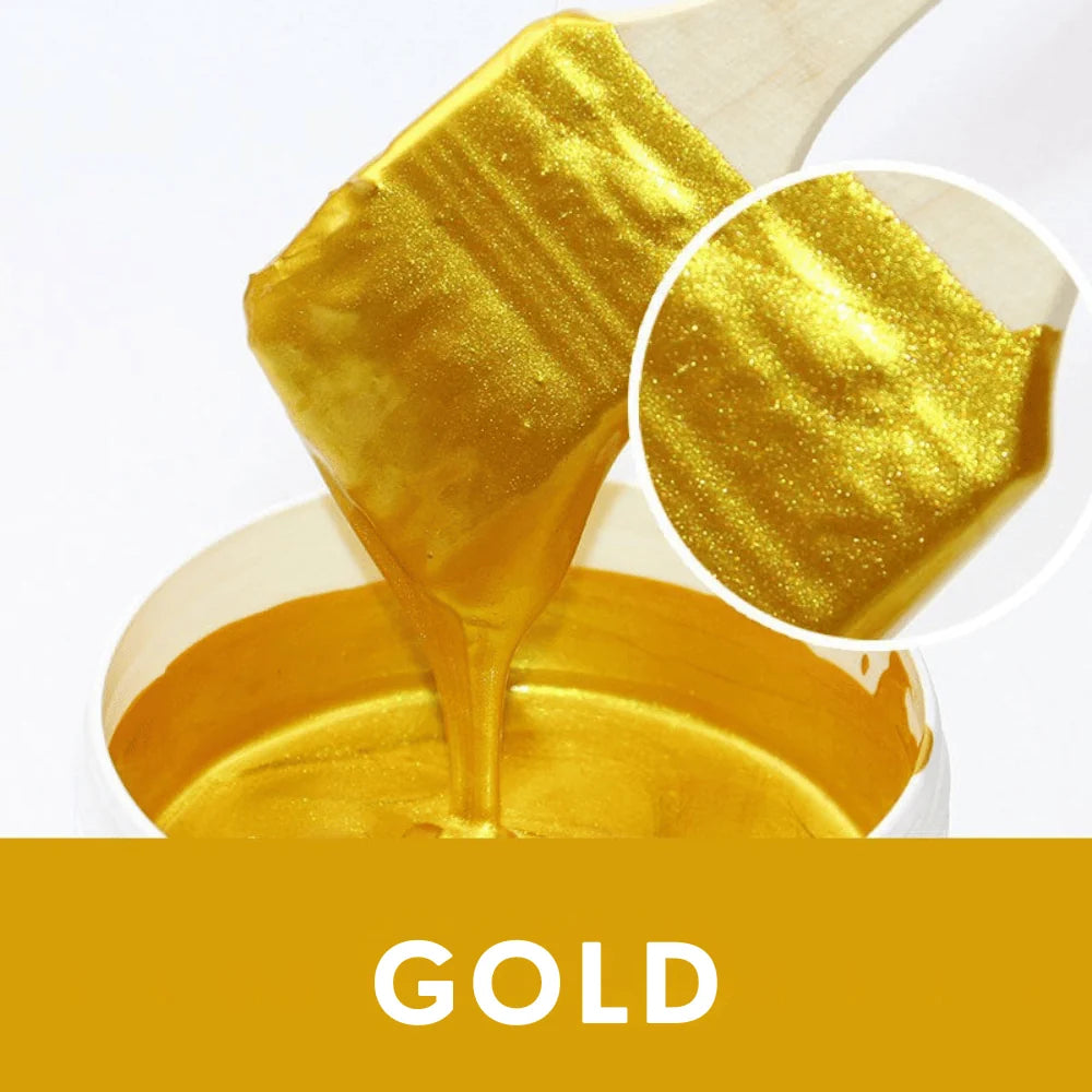 Metallic Paint Water-Based Brush Included
