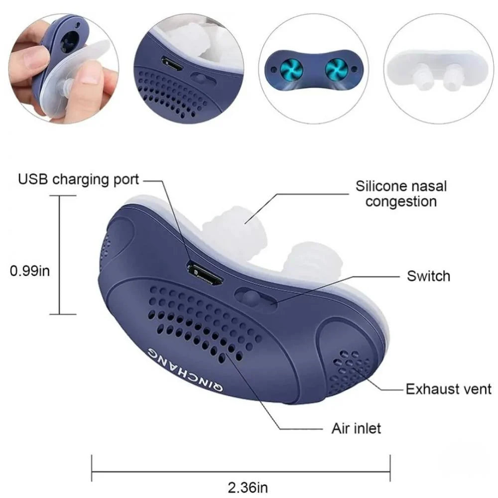 Micro CPAP Device Compact Hoseless & Quiet