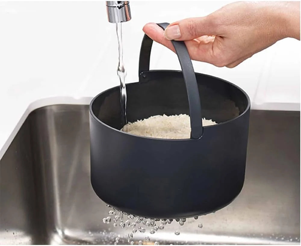 Microwave Rice Cooker Locking Paddle Dishwasher Safe 2L