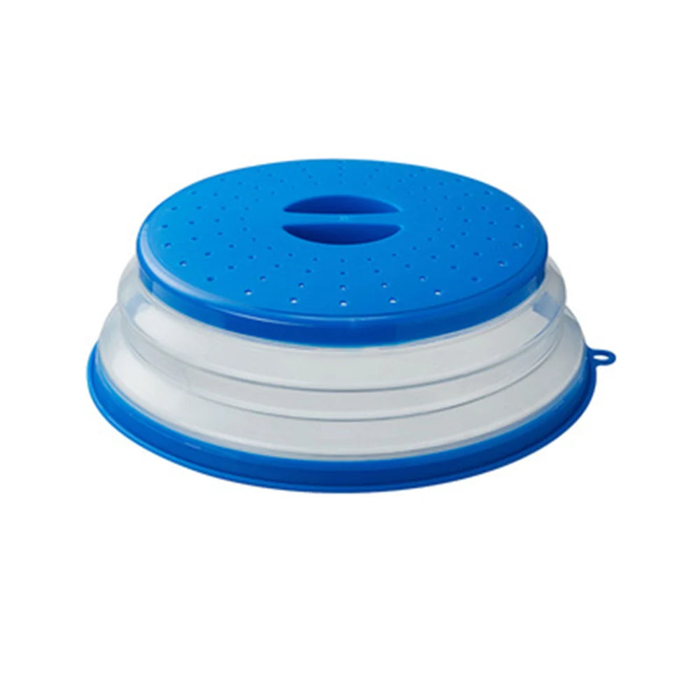 Microwave Splatter Cover Folding Heat-Resistant Silicone With Steam Vents