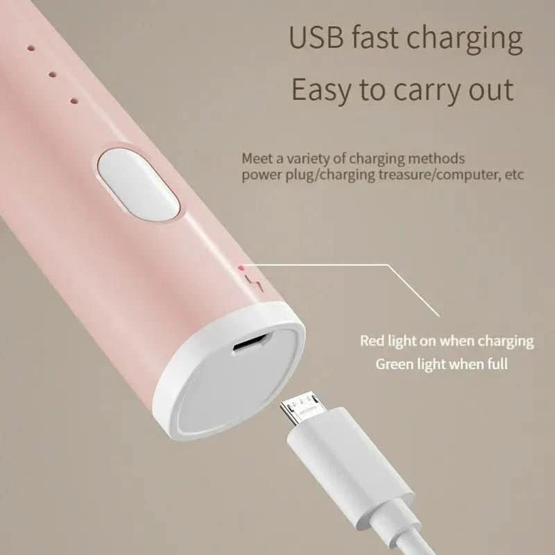 Milk Frother USB Rechargeable 3-Speed Stainless Steel Whisk