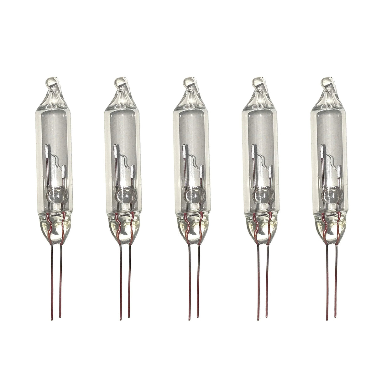 Mini Incandescent Bulbs Pinched Base Pack of 100