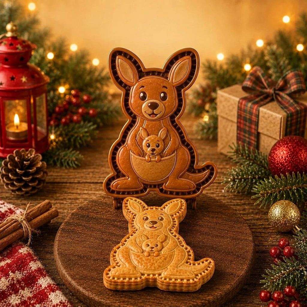 Mini Pie Mold Animal Designs Raised Details