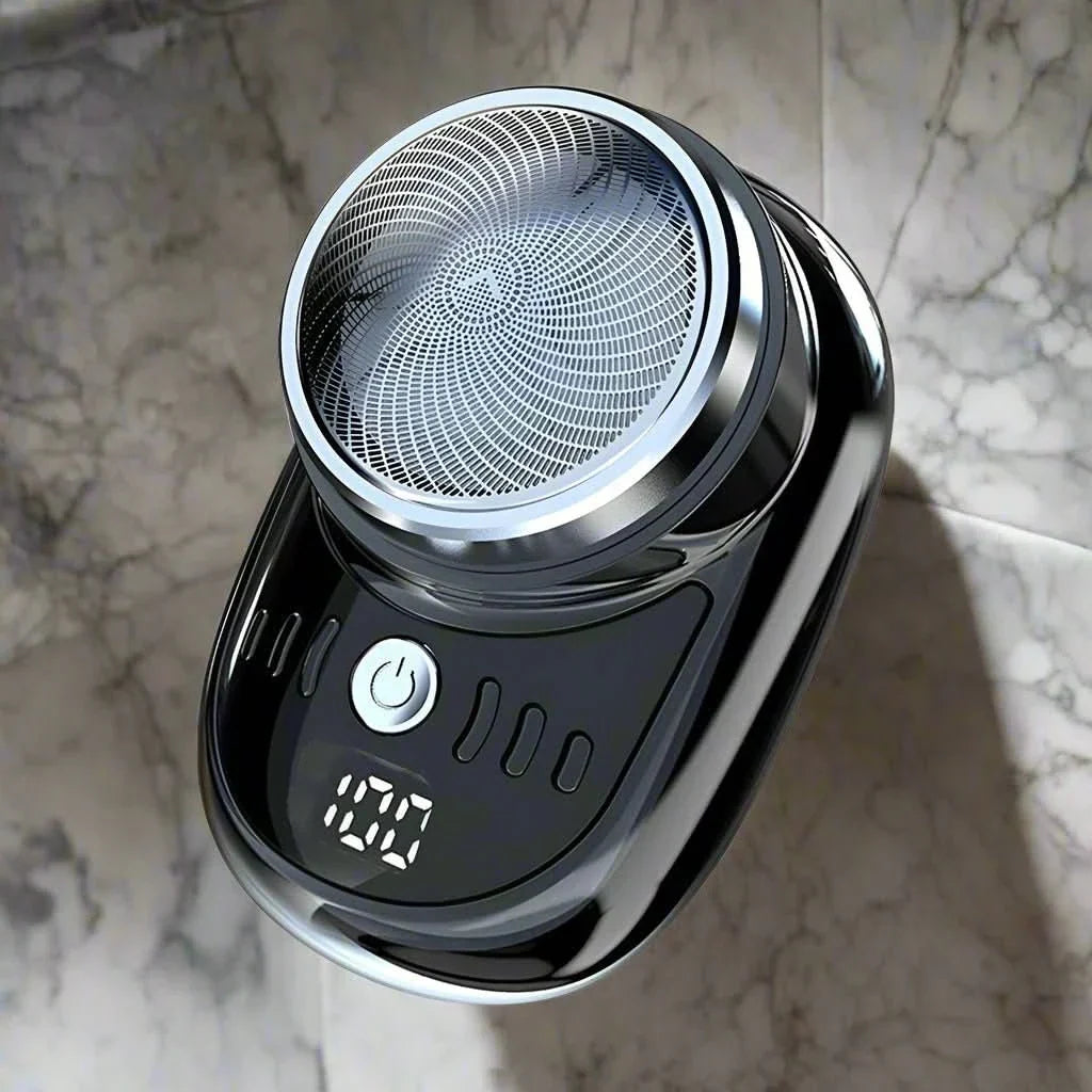 Mini Shaver Compact USB Rechargeable Digital Display