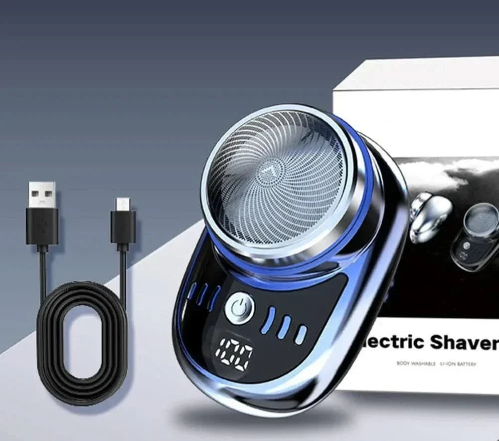 Mini Shaver Compact USB Rechargeable Digital Display
